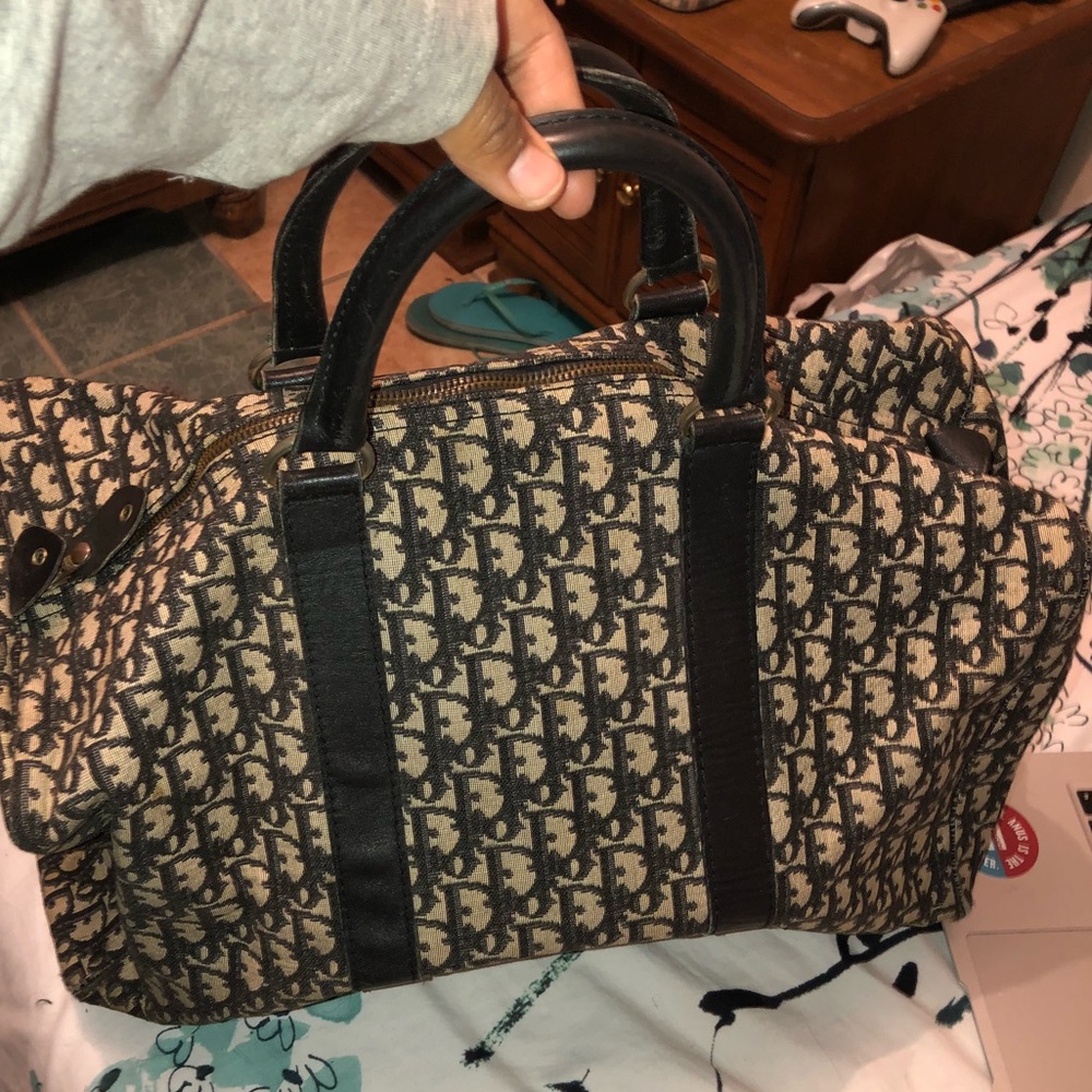 SALE • Authentic Dior Duffel/Overnight Bag